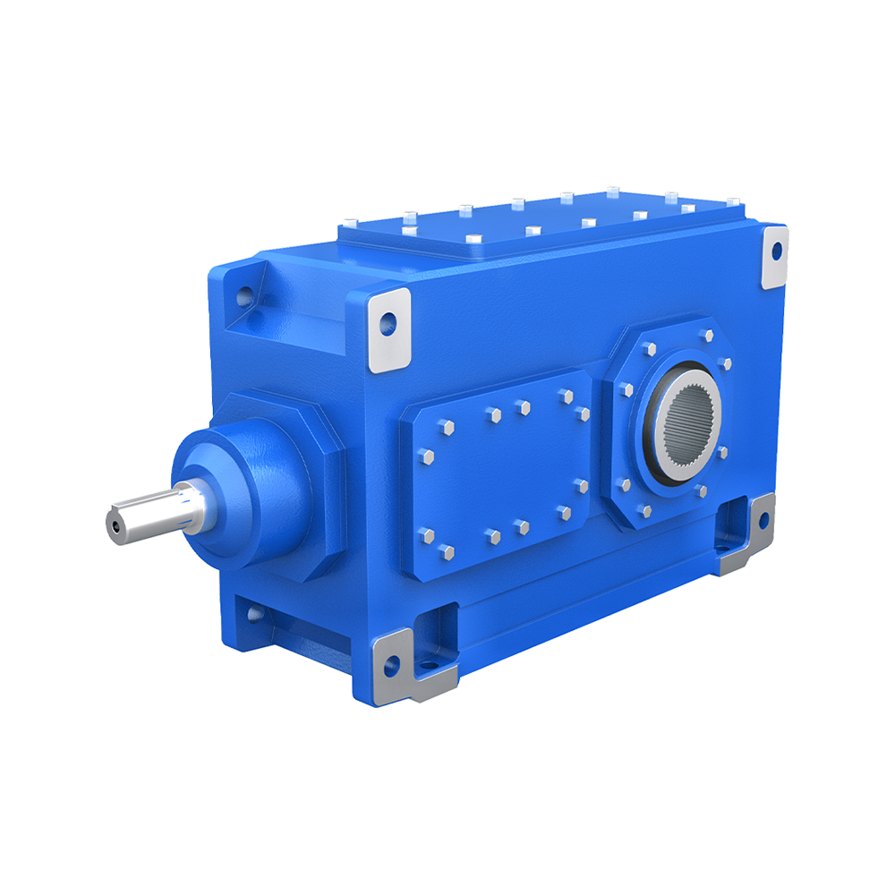 B-带渐开线花键空心轴(K)-卧式带底脚(H)替代西门子、弗兰德